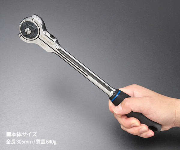 シグネット 1/2DR 100ギア スイベルラチェットハンドル (13572)(4712818938883) SIGNET