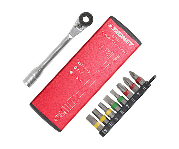 【11月の特価品】シグネット ミニラチェセット レッド (22046)(4712818972993) SIGNET