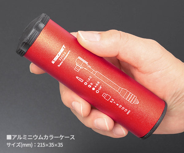 シグネット 15PC ミニラチェマルチソケット&ビットセット レッド (22060)(4712818975581) SIGNET