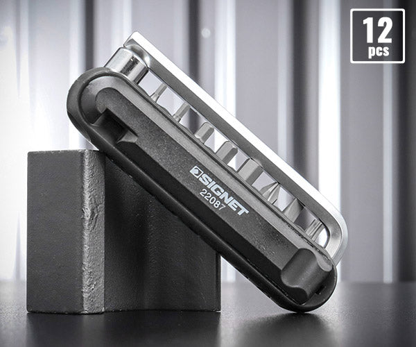 シグネット 22087 12PCS バイクツールセット mini ブラック (4712818975697) SIGNET