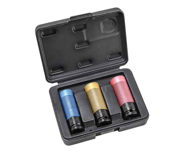 シグネット 1/2DR ホイルナット用インパクトソケット3本セット (23300)(4712818972610) SIGNET