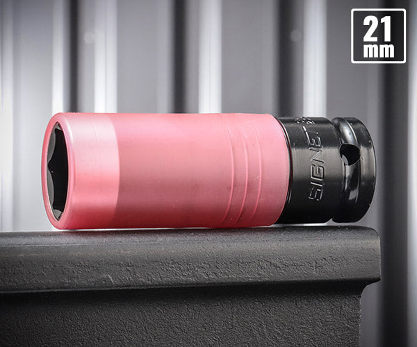 シグネット 1/2DR ホイルナット用インパクトソケット 21mm (23341)(4712818972658) SIGNET