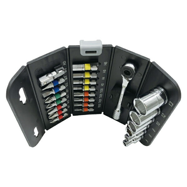 シグネット ロールチョイス 23PC 1/4SQソケット&ビットセット (27002)(4712818953688) SIGNET