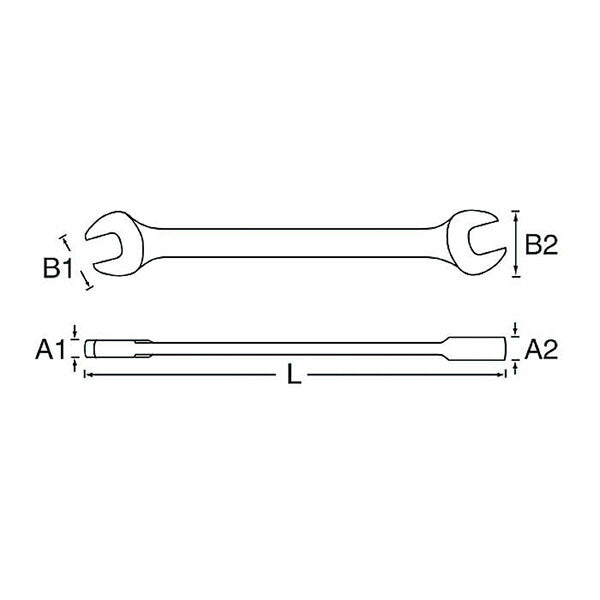 シグネット 21X23 両口スパナ (31322)(4712818992281) SIGNET