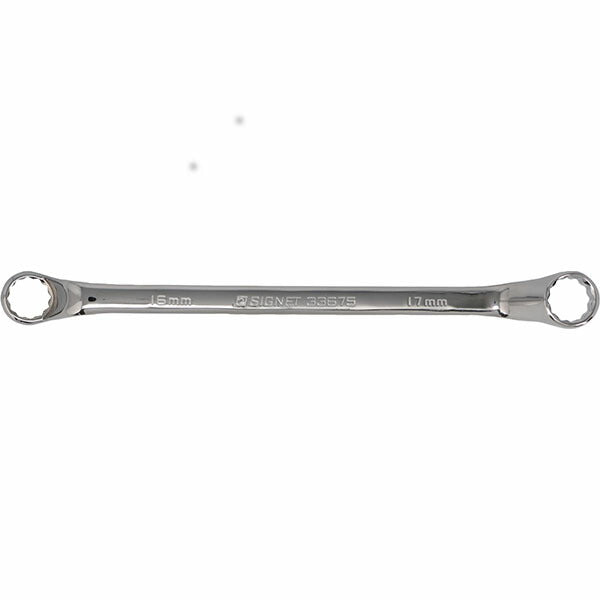 シグネット 75°メガネレンチ 16×17mm オフセットタイプ (33675)(4712818998726) SIGNET