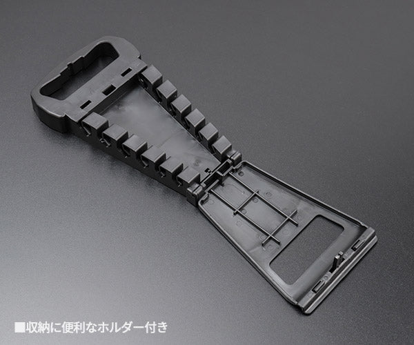 シグネット 6PC 75°メガネレンチセット ホルダー付 6本セット (33677)(4712818998672) 8~19mm クロームバナジウム鋼 SIGNET