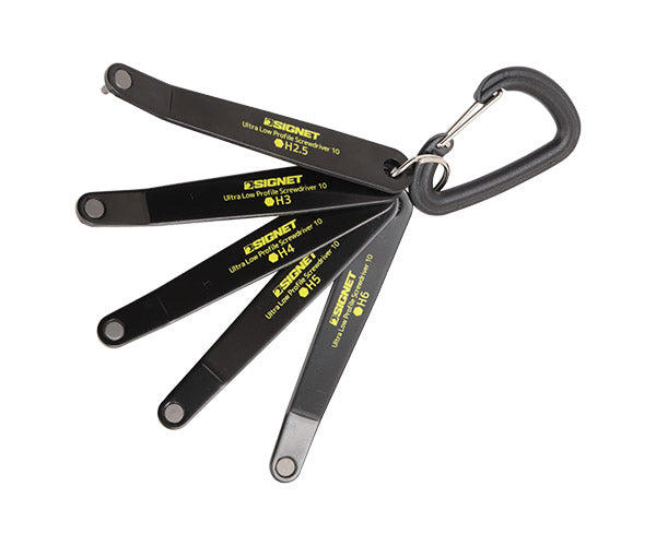 シグネット 5PCS薄型オフセットレンチ スペーステン ヘックス (35081)(4712818998443) SIGNET