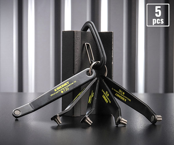 シグネット 5PCS薄型オフセットレンチ スペーステン ヘックスローブ (35082)(4712818998450) SIGNET