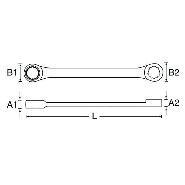 【9月の特価品/掘り出し市】シグネット 超ロングストレートメガネSIGNETレンチ 18mm (38318)(4712818997828) SIGNET