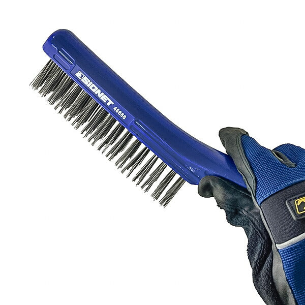 【11月の特価品】シグネット スチールワイヤーブラシ 4X16 S-VALUE (45656)(4712818968156) SIGNET