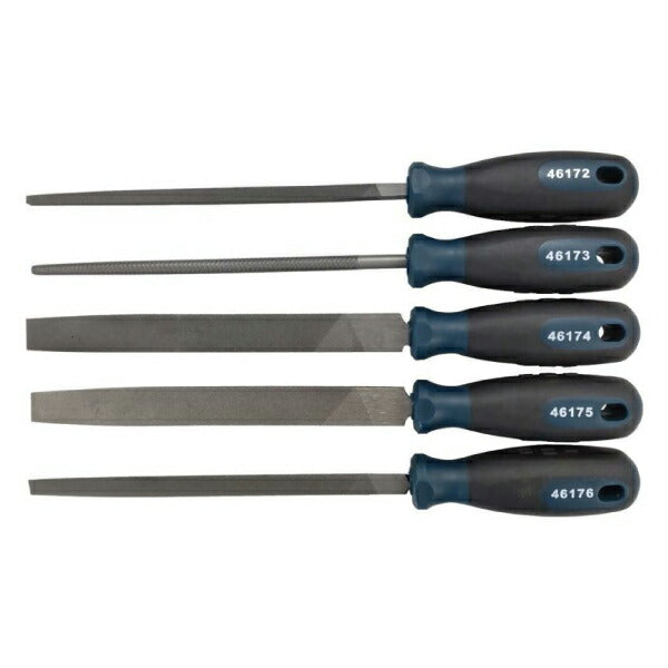【9月の特価品/掘り出し市】シグネット 5PC 鉄工ヤスリセット(鉄用) 200mm (46170)(4712818940114) SIGNET