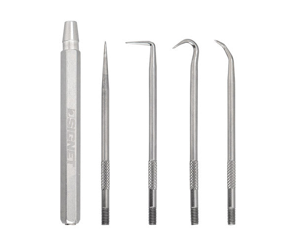 シグネット 5PC差替式ピックツールセット マグネットグリップ (46980)(4712818968385) SIGNET