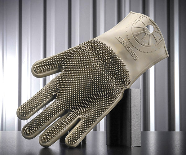 シグネット 両面シリコン洗車手袋テブラシ サンドベージュ (49048)(4712818967944) SIGNET