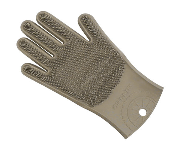 シグネット 両面シリコン洗車手袋テブラシ サンドベージュ (49048)(4712818967944) SIGNET