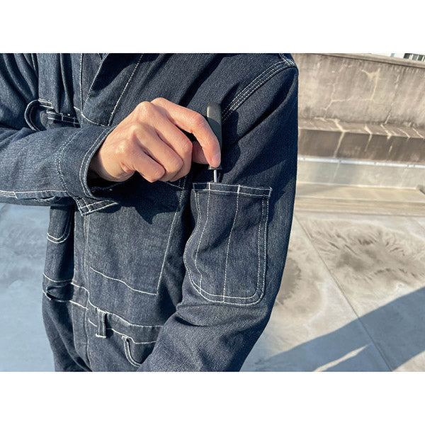 シグネット デニムツナギ長袖 S (49626)(4712818967784) SIGNET