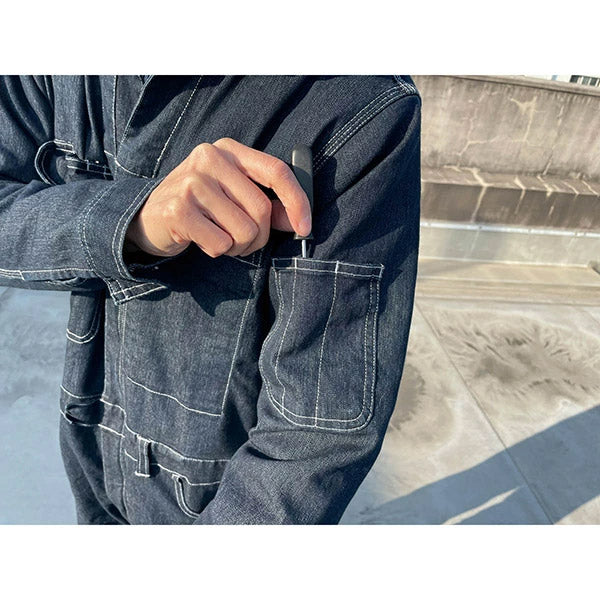 シグネット デニムツナギ長袖 L (49628)(4712818967807) SIGNET