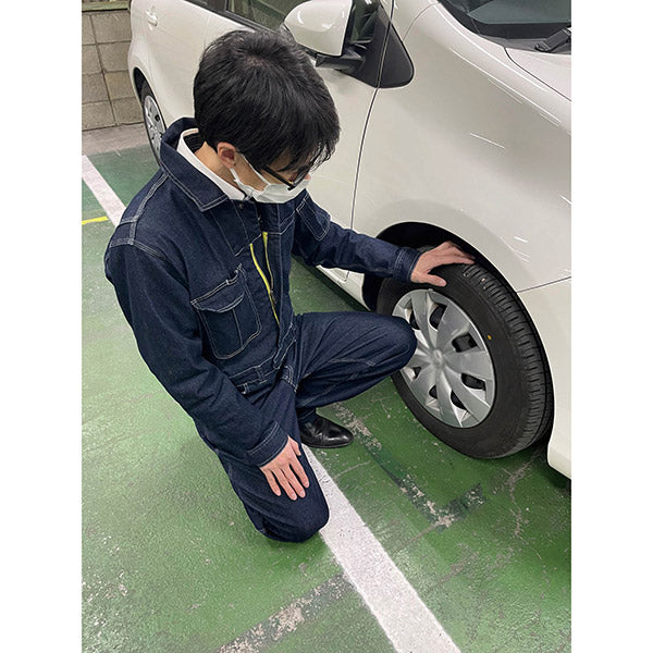 シグネット デニムツナギ長袖 LL (49629)(4712818967814) SIGNET