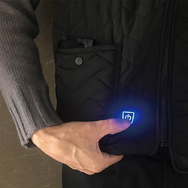 【11月の特価品】シグネット ヒートベスト ブラック2 (56258)(4712818979275) SIGNET