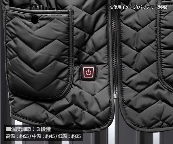 シグネット ヒートベスト ブラック2 (56258)(4712818979275) SIGNET