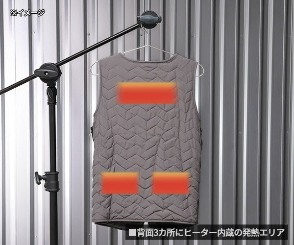 シグネット ヒートベスト グレー (56259)(4712818979282) SIGNET