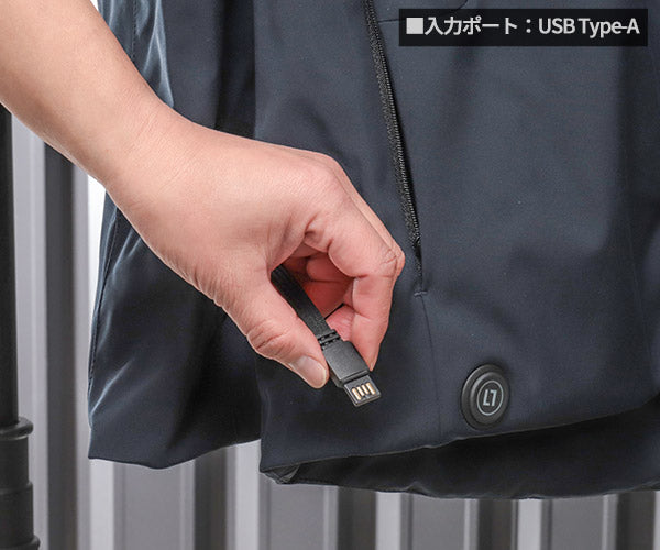 シグネット USB STYLE J-WARMERウルトラヒートジャケットM (56281)(4712818919769) SIGNET