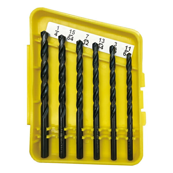 シグネット HSSドリルセット 13PCS インチサイズ 1/16-1/4 (57301)(4712818979794) SIGNET