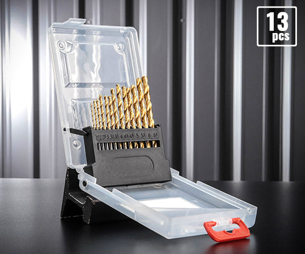 シグネット TiNコート ストレートドリルセット 13PC (57350)(4712818648393) SIGNET