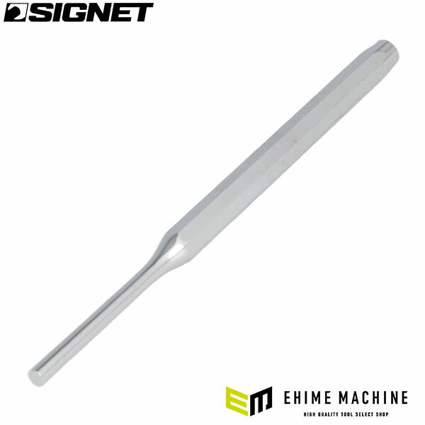 シグネット ピンポンチ 5mm 八角胴 ミラーメッキ仕上げ (60544)(4712818960631) SIGNET