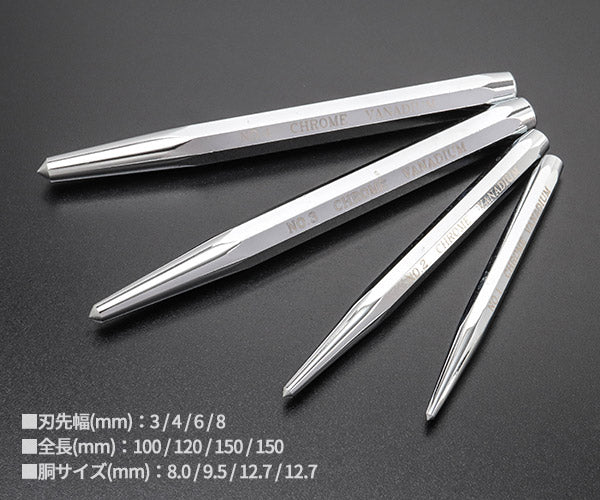 シグネット 4PC センターポンチセット (60570)(4712818963564) SIGNET