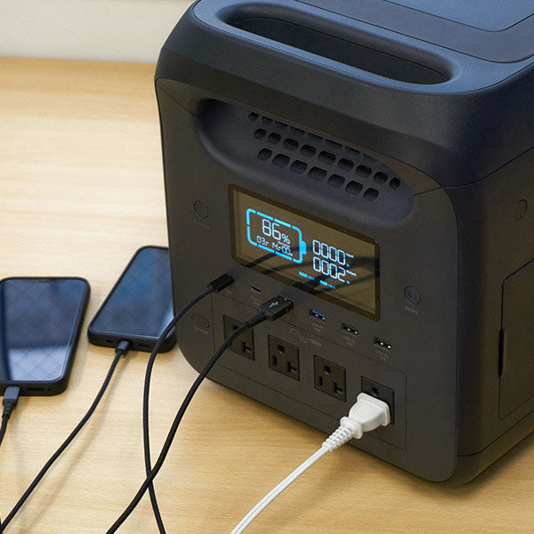 シグネット ポータブル電源 パワーステーション1500W (63196)(4712818963618) SIGNET