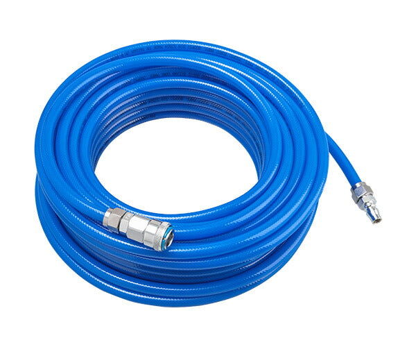 シグネット クイックカプラー付エアホース 8.0mmX20m ブルー (65454)(4712818963748) SIGNET