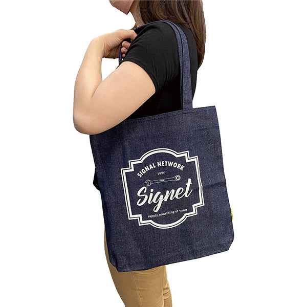 シグネット デニムトートバッグ (69081)(4712818963229) SIGNET