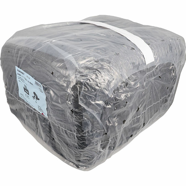 シグネット 油水吸着パッド 100枚入 油・液体用 410×450mm 厚手 ミシン目入り ハンドル付バッグ (85129) (4545301117171) SIGNET