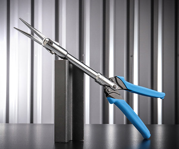 シグネット ストロングノーズプライヤー 350mm 先端のみ開閉 特殊機構 ロングリーチ (90224)(4545301117225) SIGNET