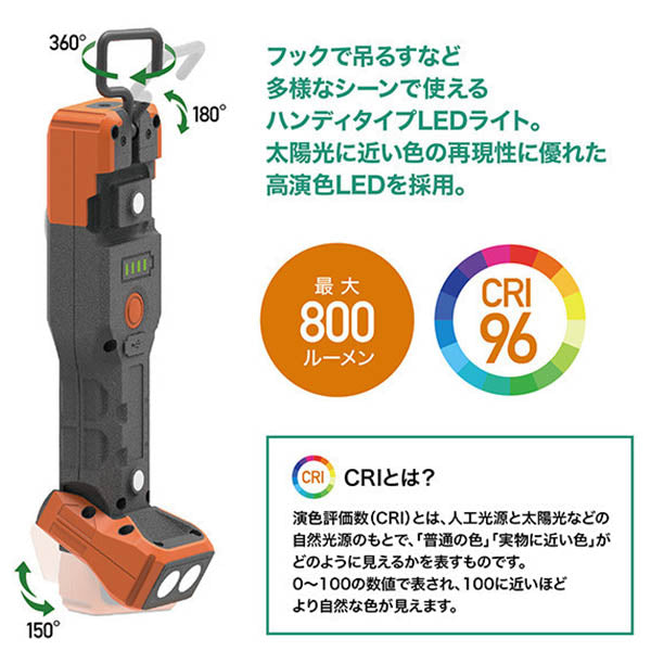 シグネット 高演色LEDハンドライト (96120)(4712818646573) SIGNET