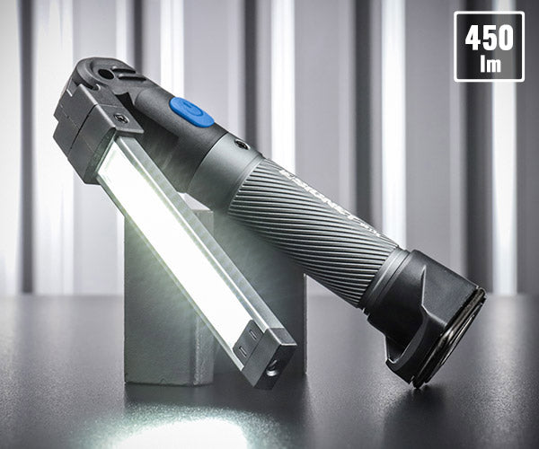 【ワケあり特価品】 (状態A) シグネット 充電式折りたたみLEDライト 450ルーメン (96132)(4712818646726) SIGNET