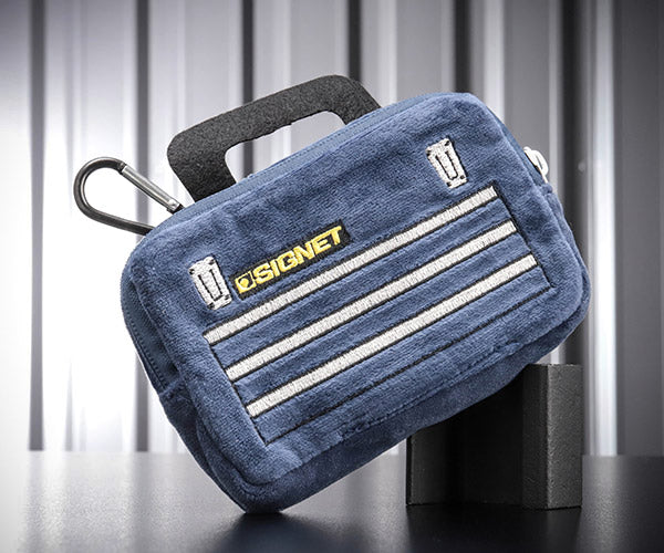 シグネット 工具BOX型収納式エコバッグ ネイビー (98191)(4712818646344) SIGNET