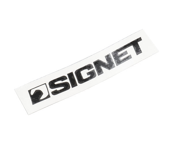 シグネット SIGNETステッカー80 切文字 ブラック (99923) (4712818646894) ロゴステッカー 工具箱 バイク ヘルメット用 SIGNET