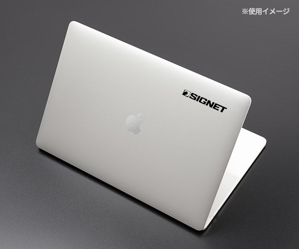 シグネット SIGNETステッカー80 切文字 ブラック (99923) (4712818646894) ロゴステッカー 工具箱 バイク ヘルメット用 SIGNET