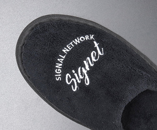 シグネット スリッパ ブラック (99943)(4712818640953) SIGNET