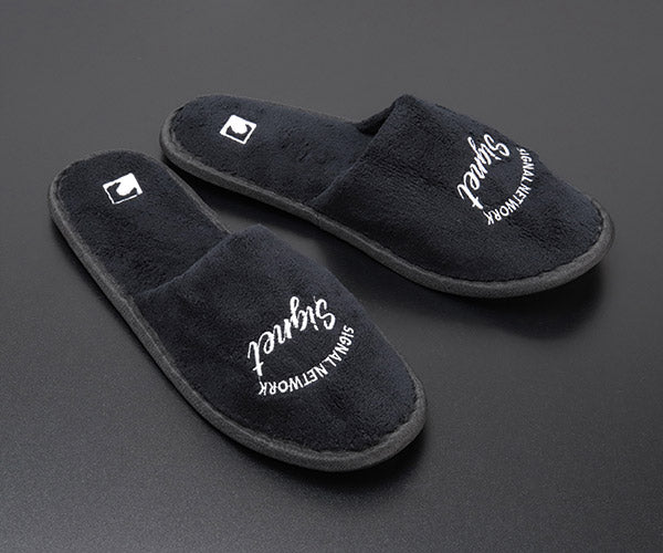 シグネット スリッパ ブラック (99943)(4712818640953) SIGNET