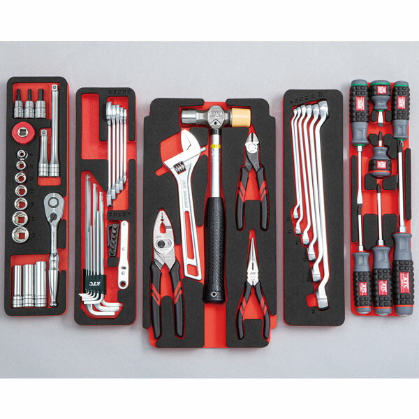 【特典付】 KTC SK35626P 9.5sq. 工具セット 56点 京都機械工具 SK330P-M採用 携行性に特化したスタンダード レッド 2026SK