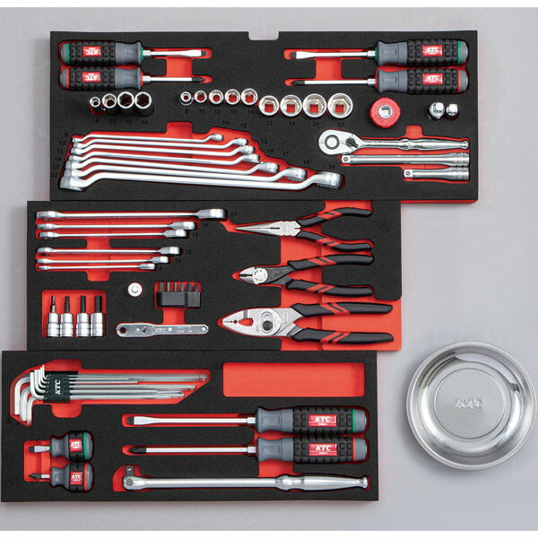 【特典付】 KTC SK36626XCRA 9.5sq. 工具セット 66点 京都機械工具 SKX0213CR採用 スタンダード オレンジ 2026SK