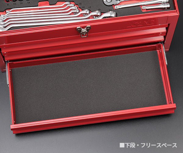 【特典付】KTC SK36626XR 9.5sq. 工具セット 66点 京都機械工具 SKX0223R採用 スタンダード レッド 2026SK