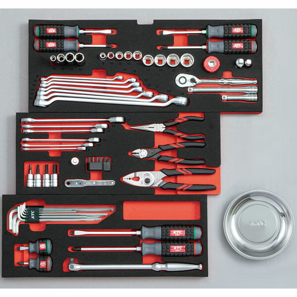 【特典付】 KTC SK36626XT 9.5sq. 工具セット(ケース無し) 66点 京都機械工具 スタンダード ツールセット 2026SK