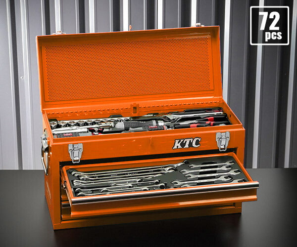 KTC 9.5sq. 72点工具セット オレンジ SK37220XCREM SKX0213CR 採用モデル エヒメマシンオリジナル ツールセット 京都機械工具