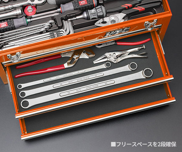 KTC 9.5sq. 78点工具セット オレンジ SK37820XCREM SKX0213CR 採用モデル エヒメマシンオリジナル ツールセット 京都機械工具