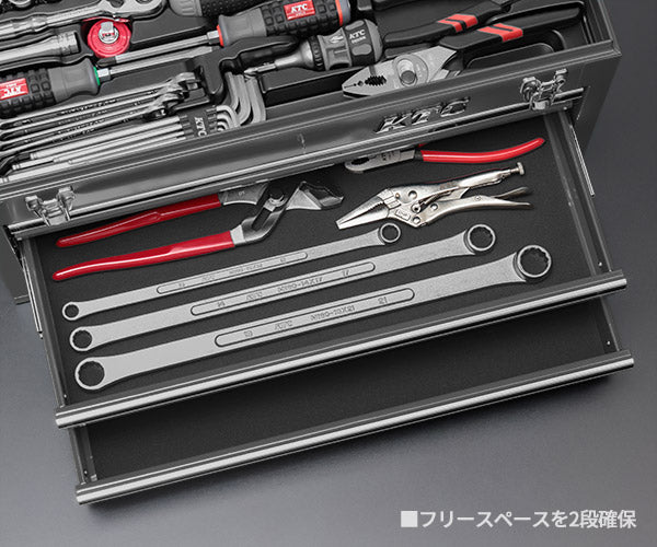 KTC 9.5sq. 78点工具セット マットグレー SK37820XMGYEM SKX0213MGY 採用モデル エヒメマシンオリジナル ツールセット 京都機械工具