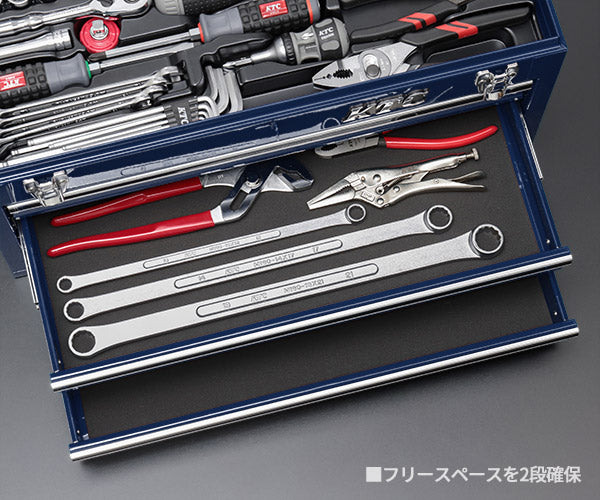 KTC 9.5sq. 78点工具セット ネイビー SK37820XNVEM SKX0213NV 採用モデル エヒメマシンオリジナル ツールセット 京都機械工具