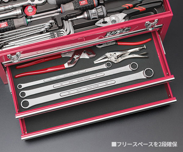 KTC 9.5sq. 78点工具セット シラーズレッド SK37820XSYREM SKX0213SYR 採用モデル エヒメマシンオリジナル ツールセット 京都機械工具